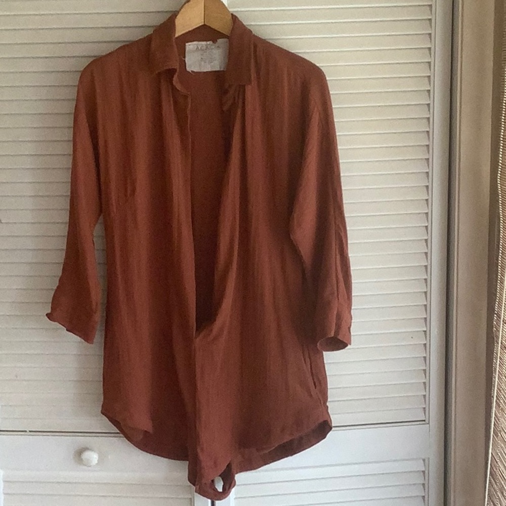 Acacia Kapaa Romper in Rust Size XS